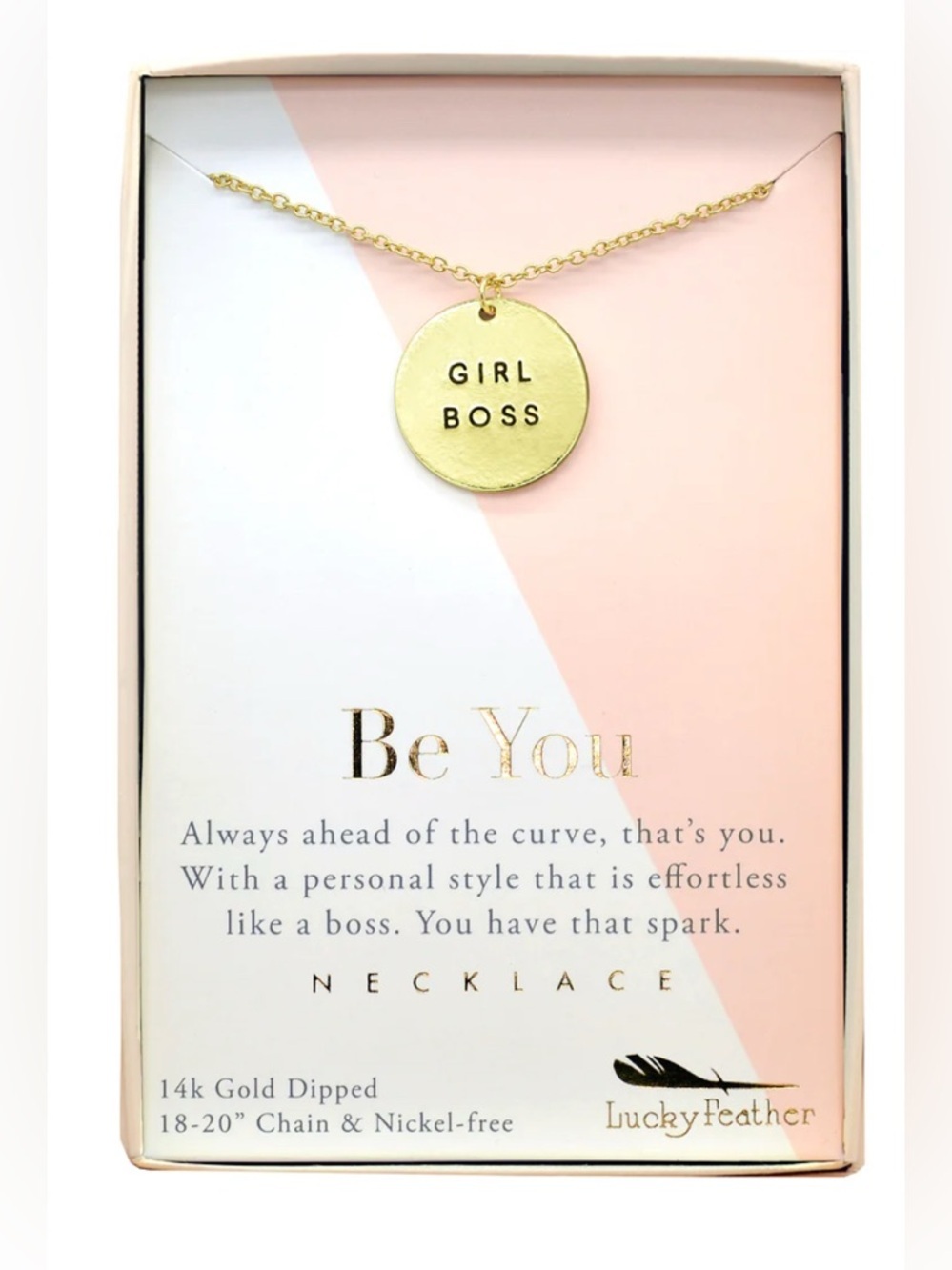 Girl Boss Necklace